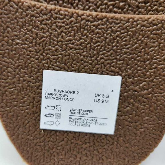 Men\'s 9 Clarks Bushacre 2 dark brown chukka boots shoes main image 10